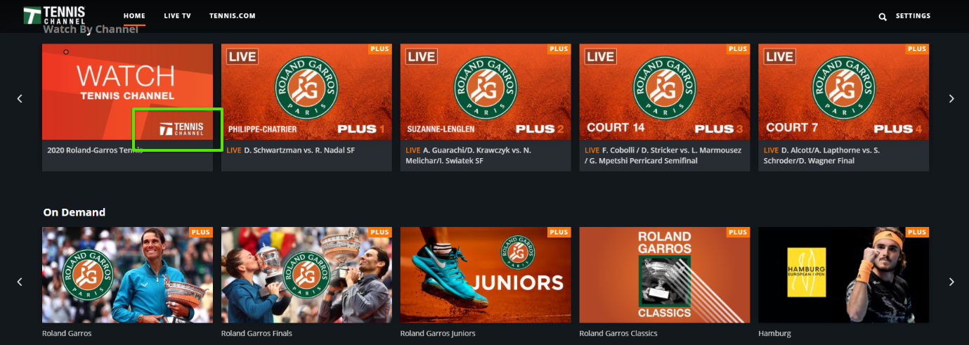 Vlucht meer Titicaca schending Is Tennis Channel Plus the same as the Tennis Channel feed on cable? –  tennischannel